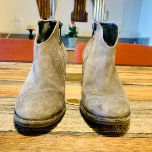 Paul Green grey ankle boots